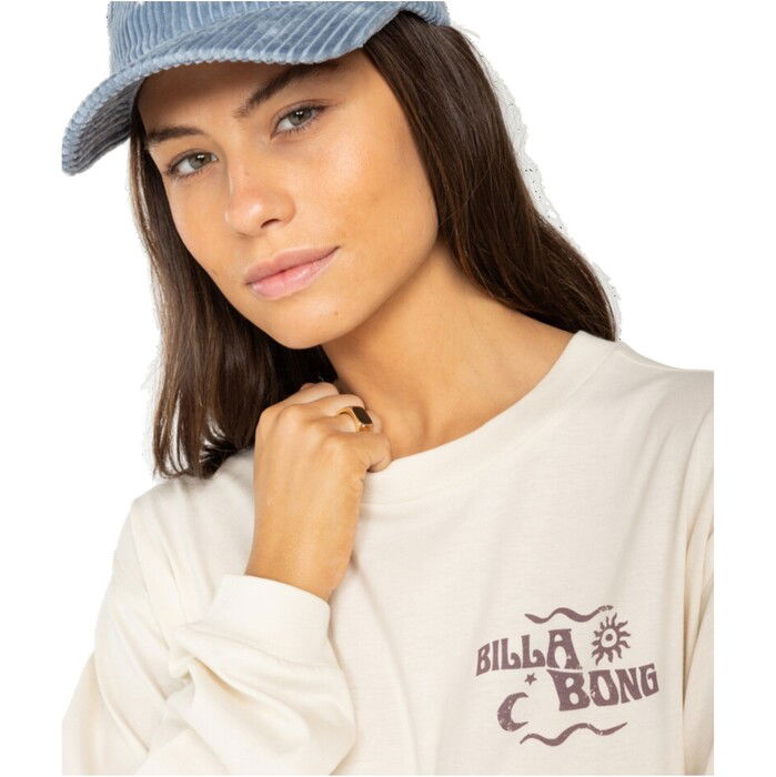 2024 Billabong Frauen No Bad Days Tee EBJZT00347 - White Cap